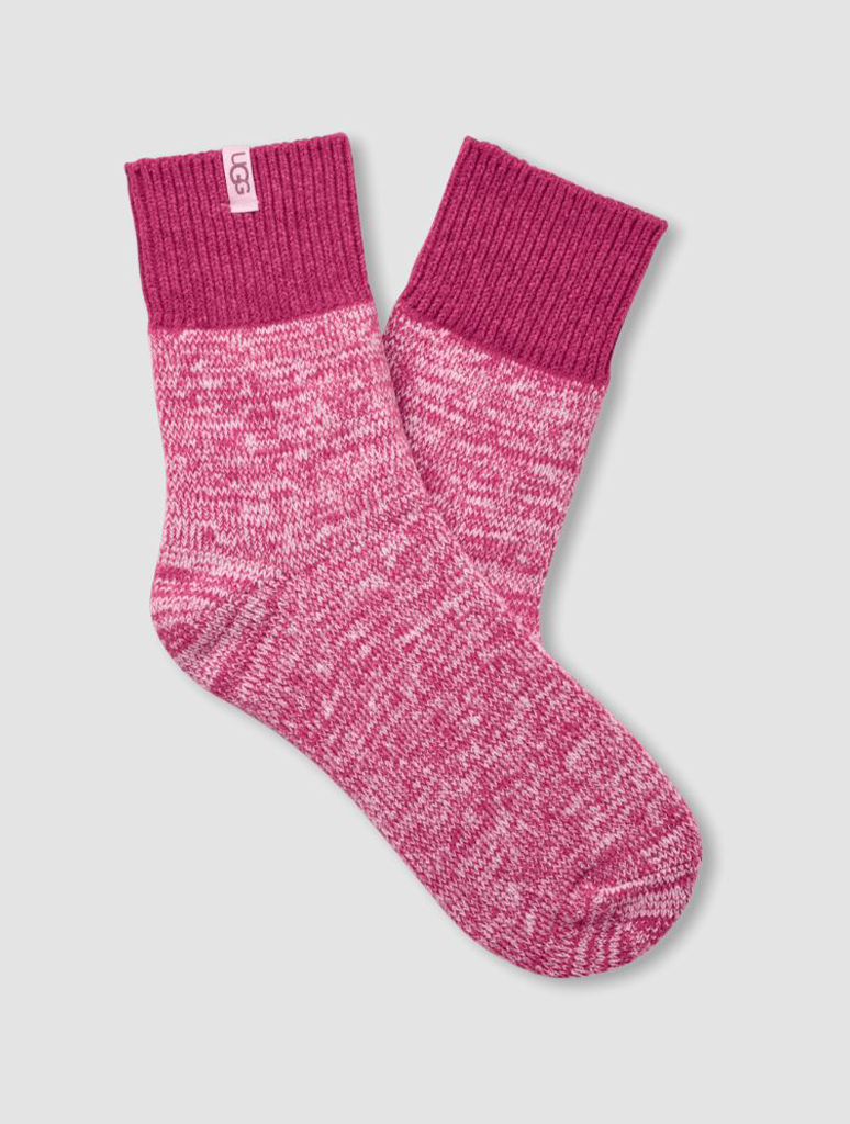 UGG Rib Knit Slouchy Quarter Sock