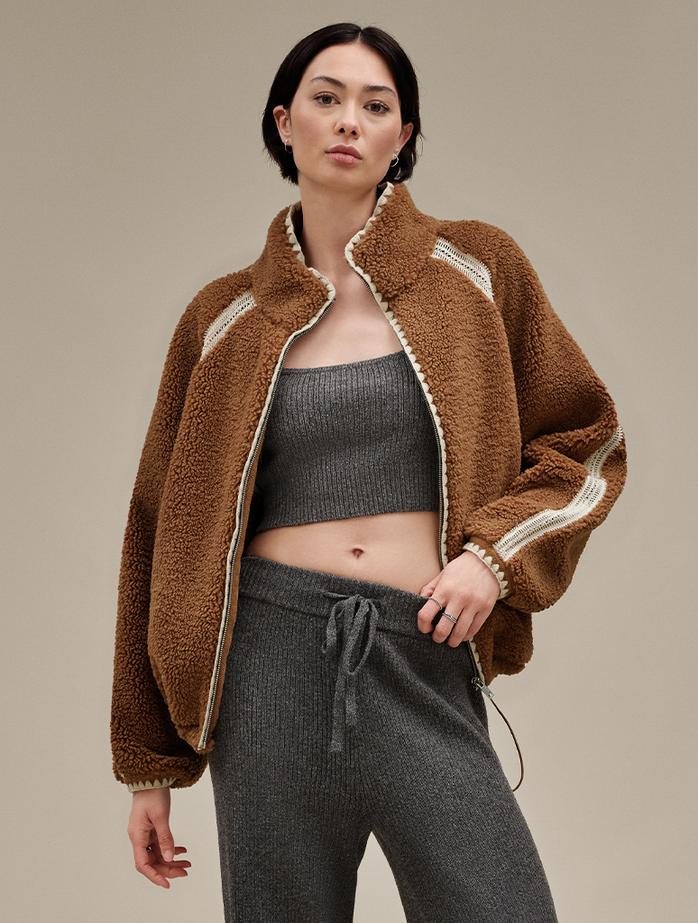 UGGFLUFF Nikia Crochet Jacket