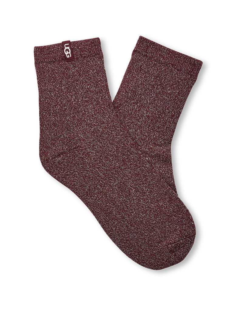 UGG Lavinia Shimmer Quarter Sock