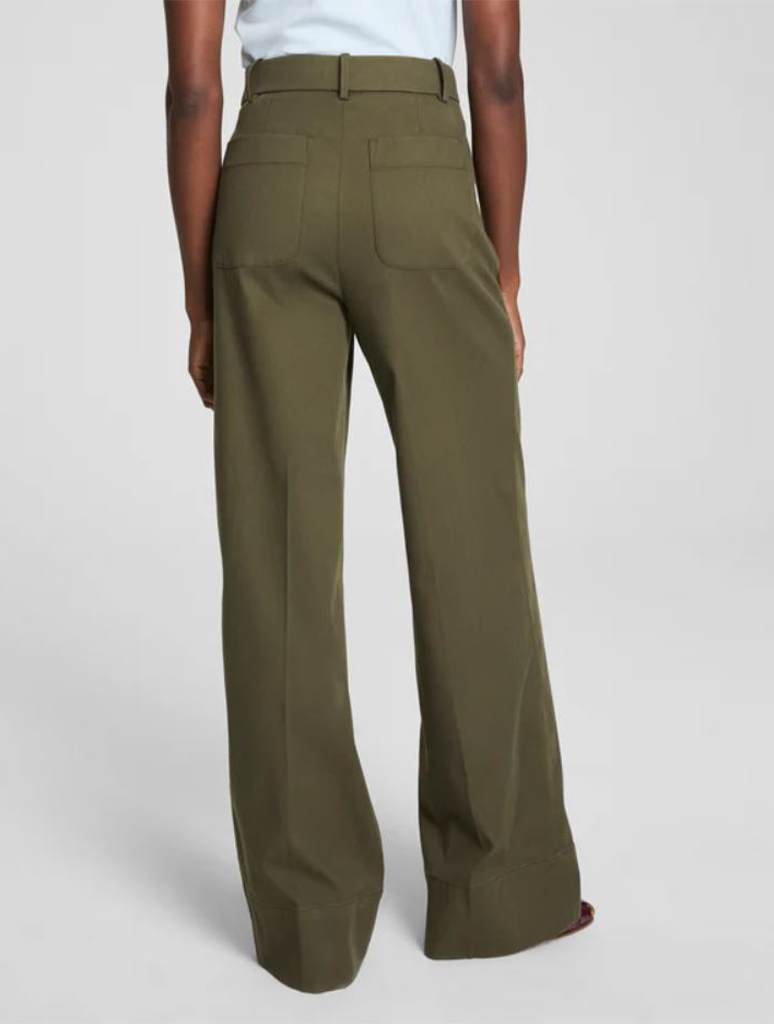 Spanx Super Smooth Stretch Twill Wide Leg Pant