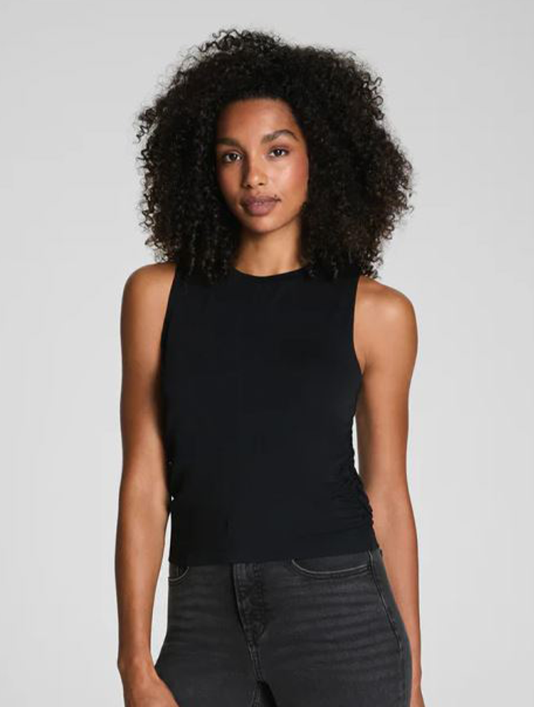 Spanx Sleek Jersey Ruched Tank