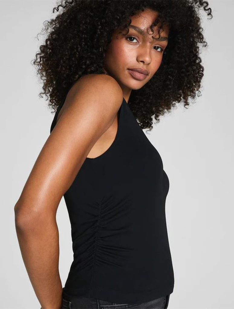 Spanx Sleek Jersey Ruched Tank