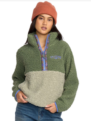 Billabong Horizon Mock Neck Half Zip Fleece