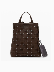 Desigual Medium Faux Leather Patch Backpack