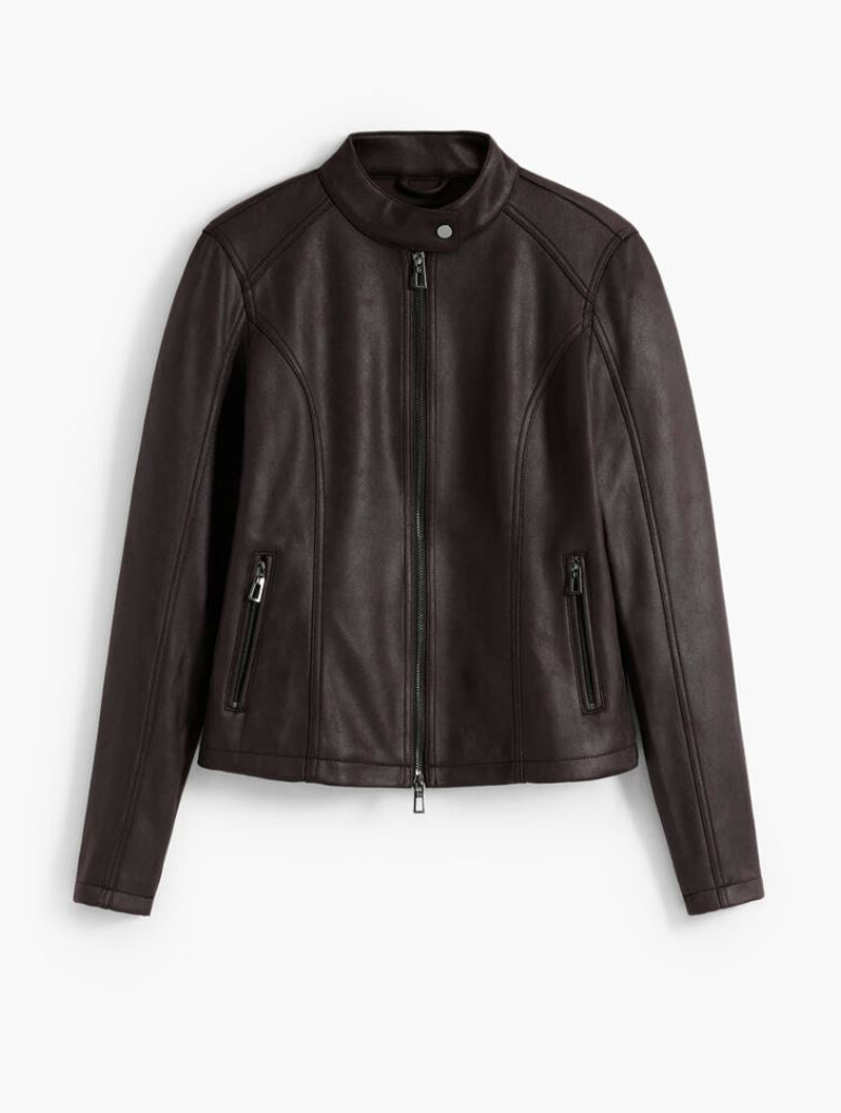 Desigual Combined Faux Leather Jacket