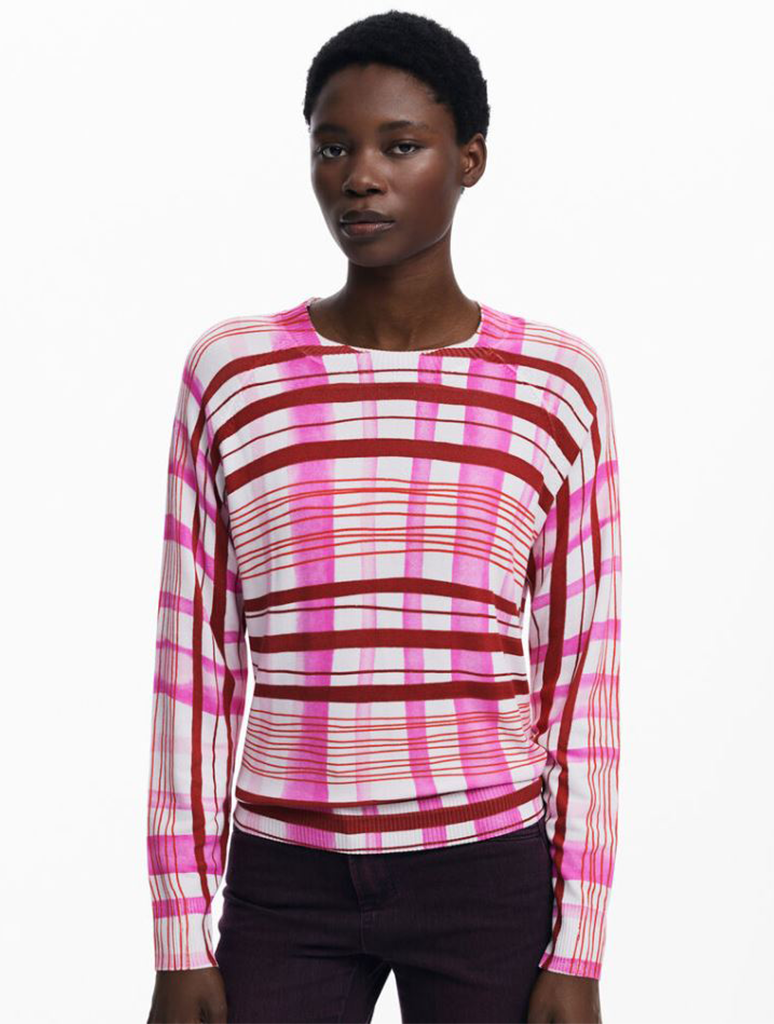 Desigual Mikado Striped Sweater