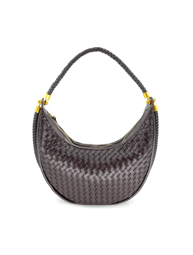 Large Woven Hobo Bag