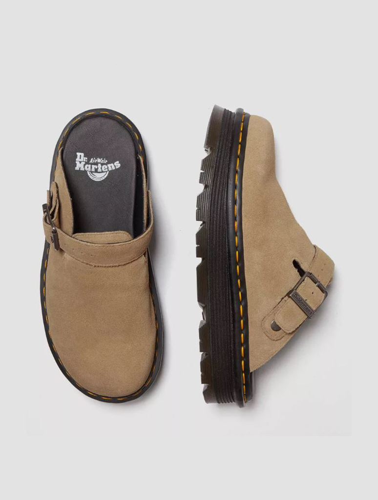 Dr. Martens ZebZag Suede Casual Slingback Platform Mule