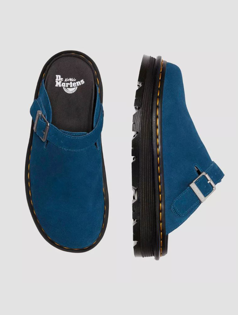 Dr. Martens ZebZag Suede Casual Slingback Platform Mule