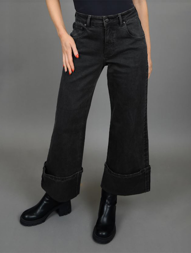 Carla Stretch Twill Cuff Pants