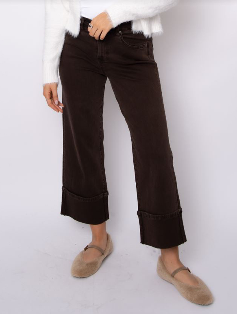 Carla Stretch Twill Cuff Pants