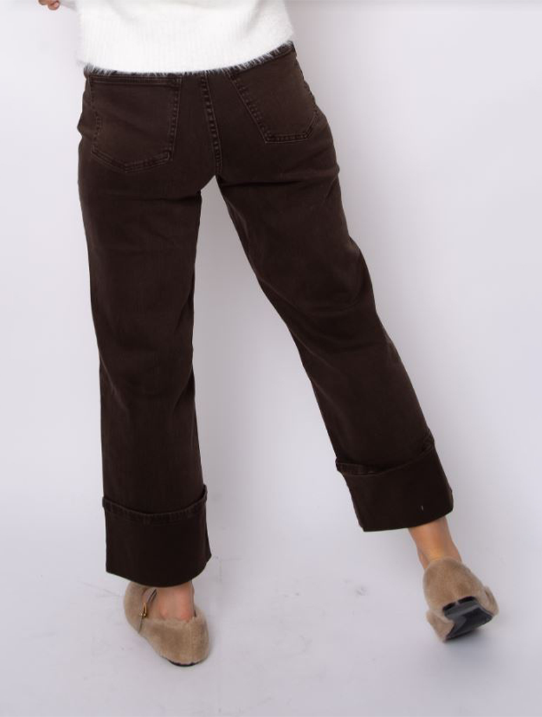 Carla Stretch Twill Cuff Pants