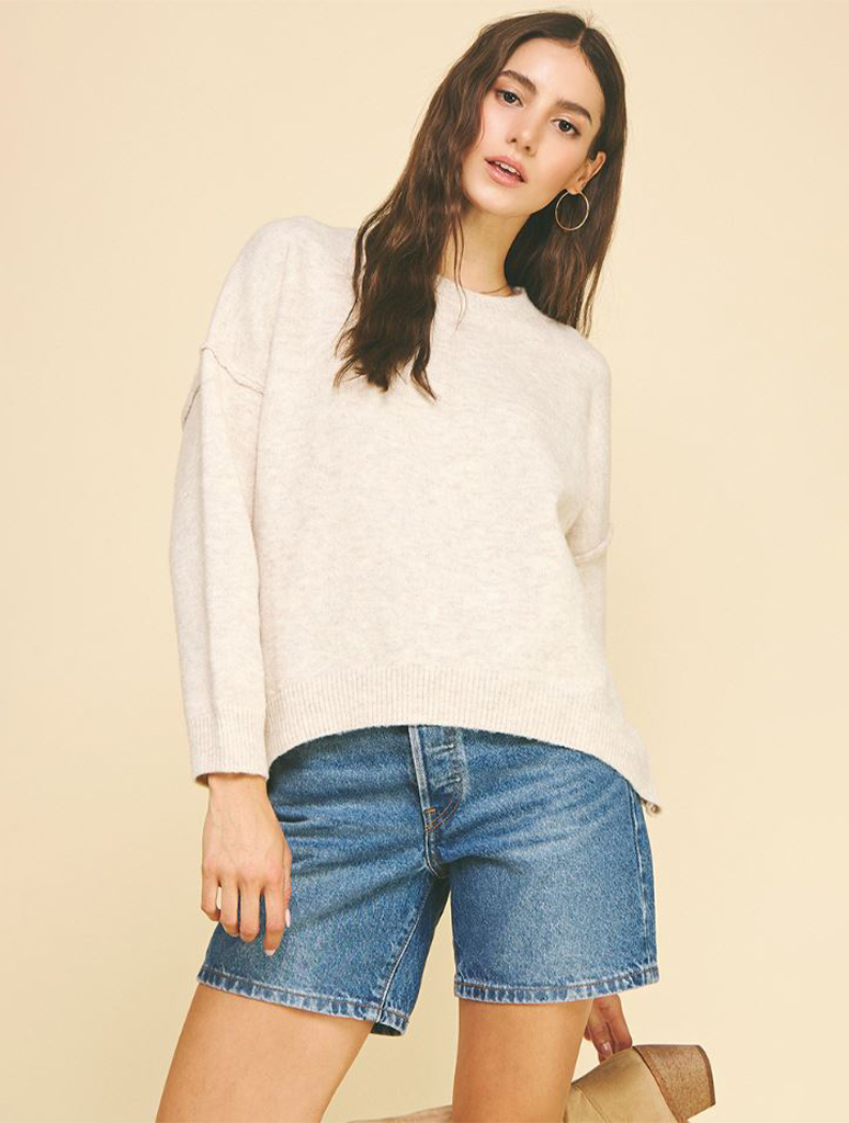 Soft Yarn Knit Sweater