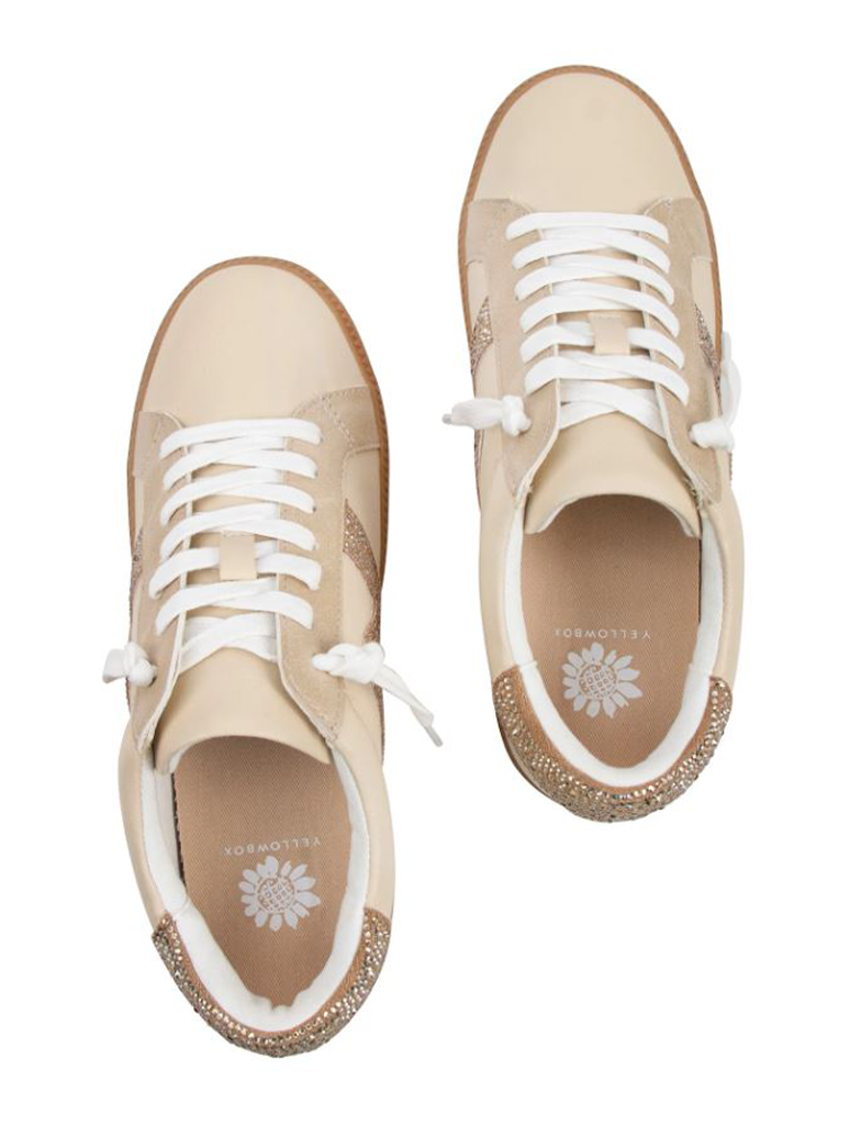 Yellow Box Ziti Crystal Sneaker
