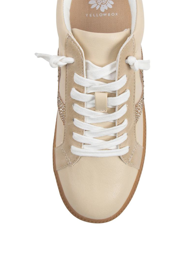 Yellow Box Ziti Crystal Sneaker