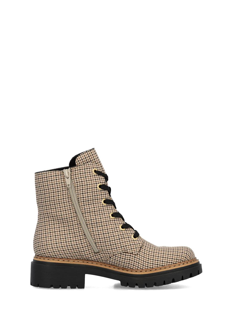 Rieker Patterned 72617 Pearl Boot