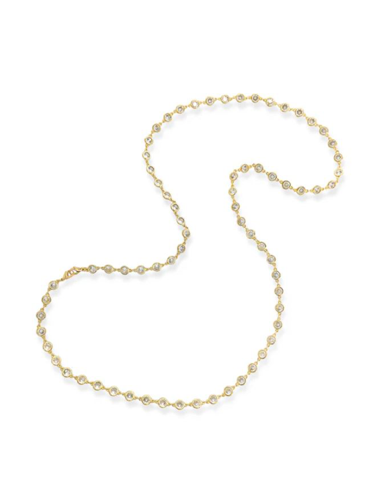 8mm Cubic Zirconia Chain Necklace