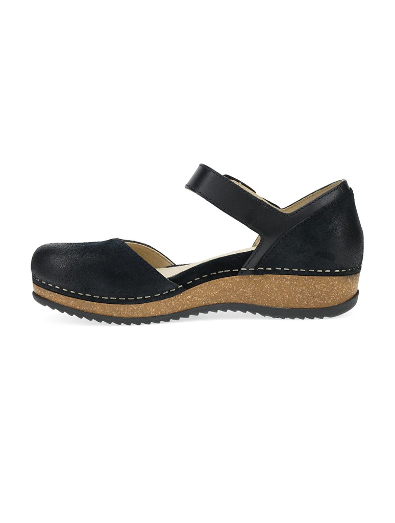 Dansko Mae Burnished Suede Mary Jane
