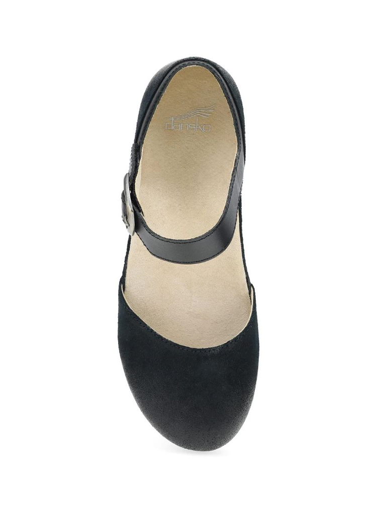 Dansko Mae Burnished Suede Mary Jane