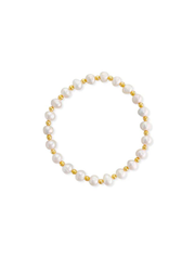 Genuine Pearl Stretch Bracelet