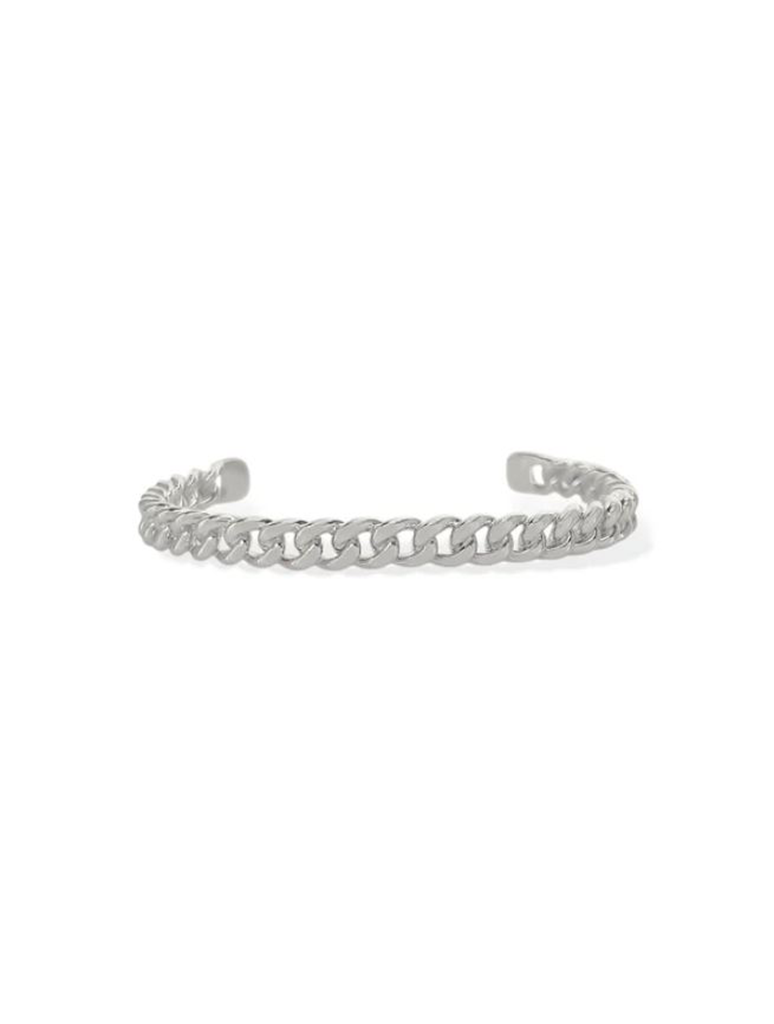 Enamel Curb Chain Cuff