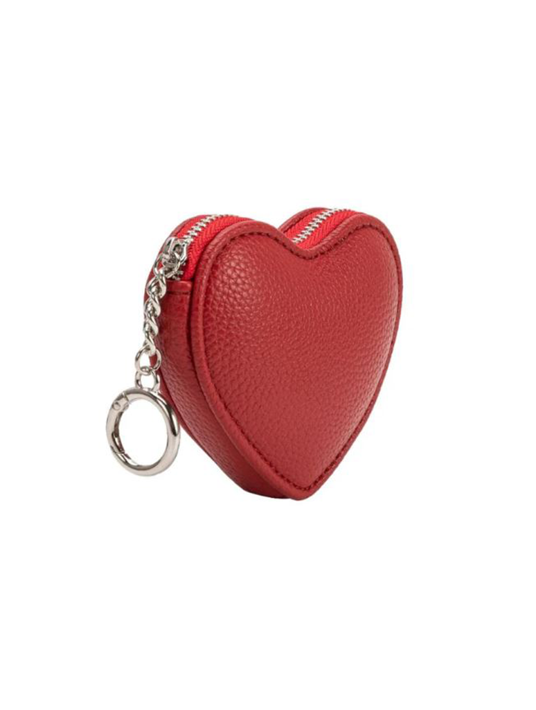 Puffy Heart Coin Purse Charm