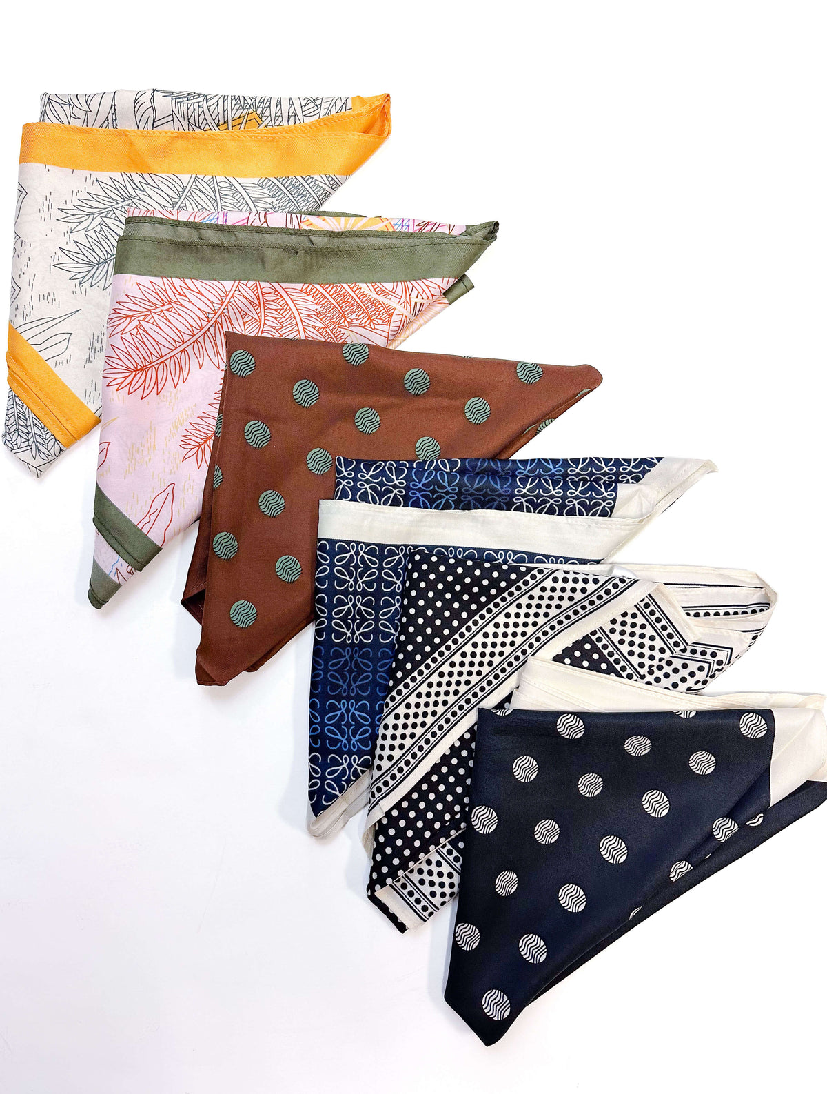 Triangle Silky Scarf