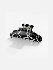 Cow Print Hair Claw Clip