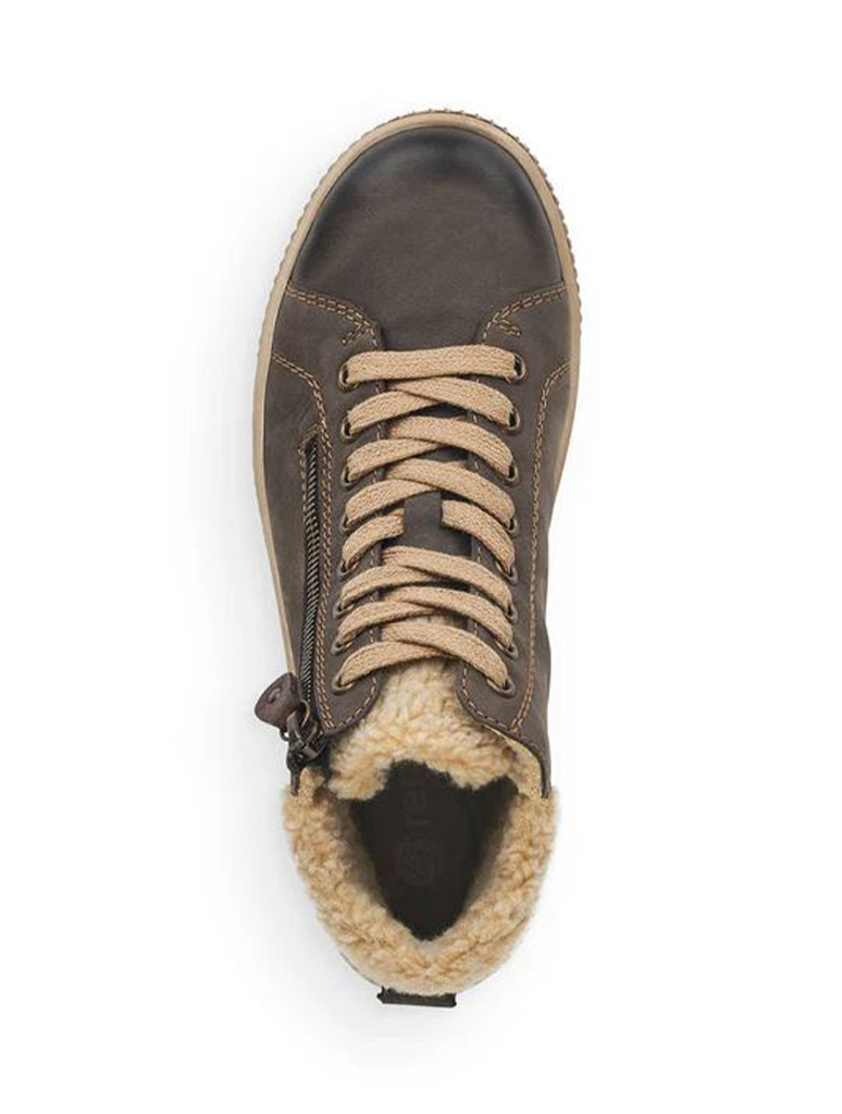 Remonte Maditta Faux Shearling Trim Sneaker