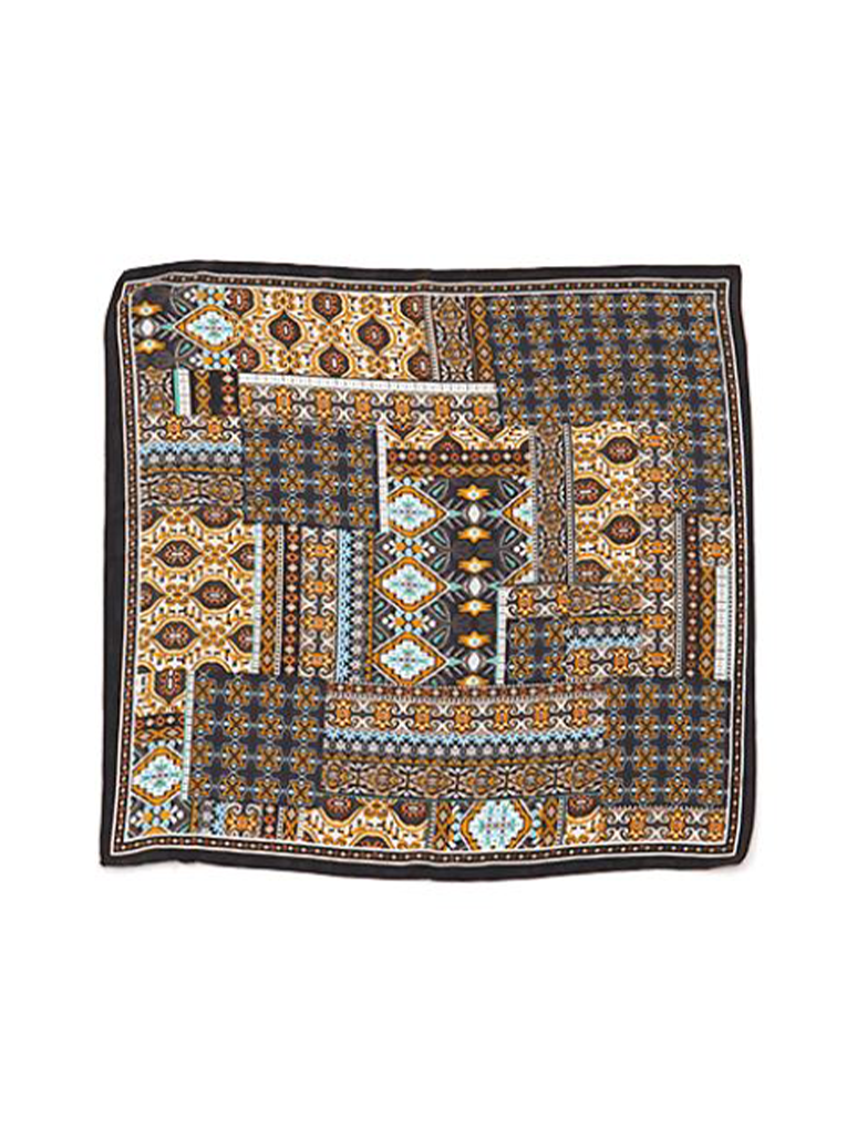 Multi Printed Silky Bandana
