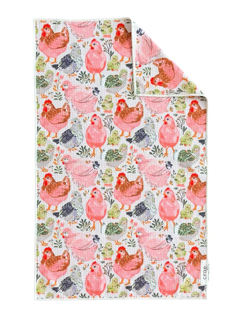Double-Sided Microfiber Hand Towel
