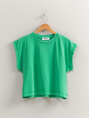 Round Neck Short Sleeve Tee