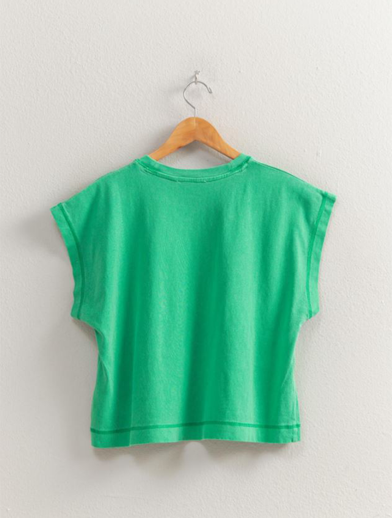 Round Neck Short Sleeve Tee