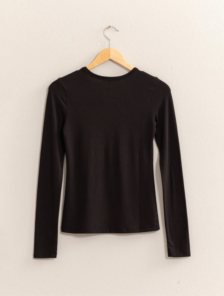 Long Sleeve Crewneck Top