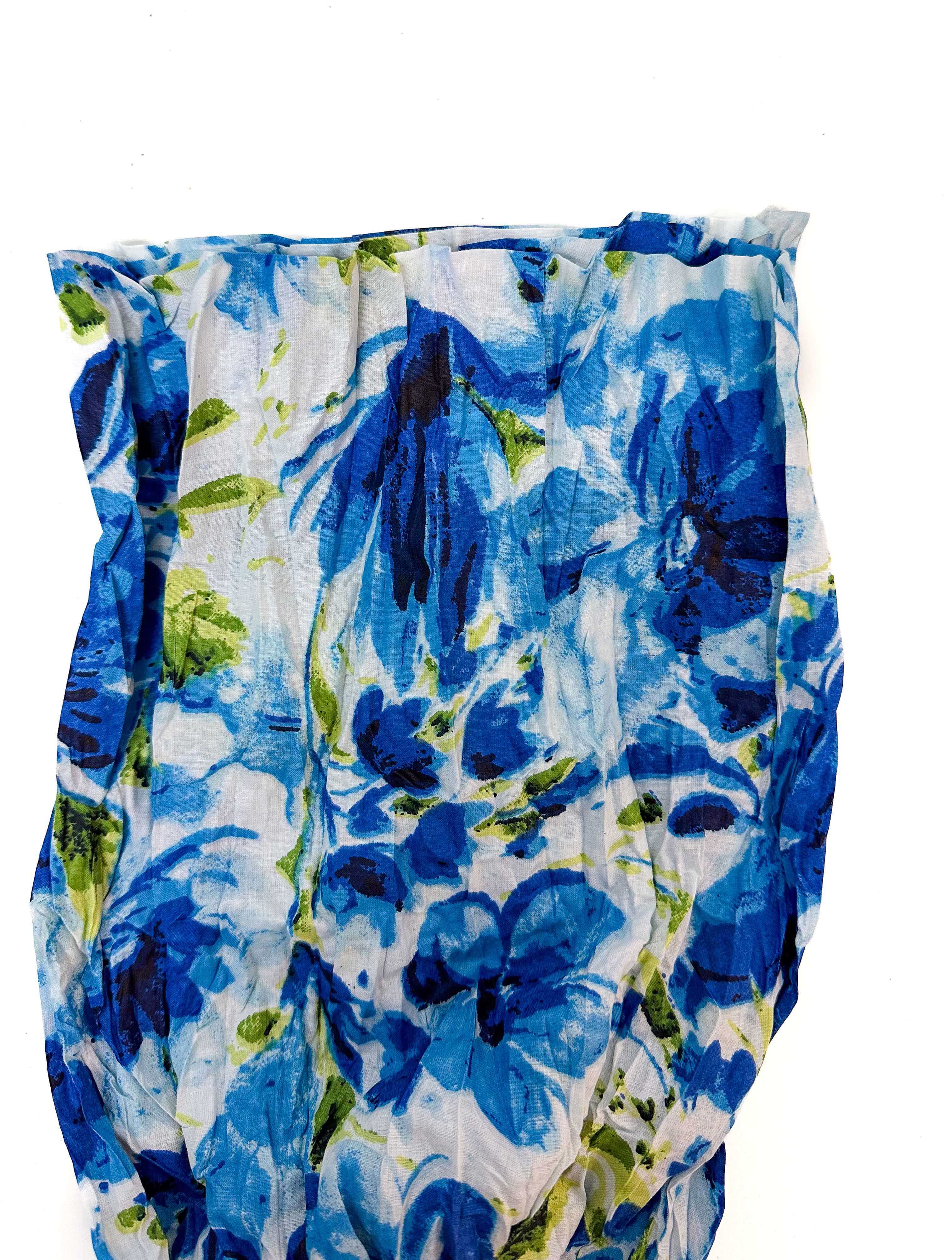 Patterned Pareo Scarf/Wrap