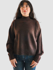 Daffodil Long Sleeve Mock Neck Pullover
