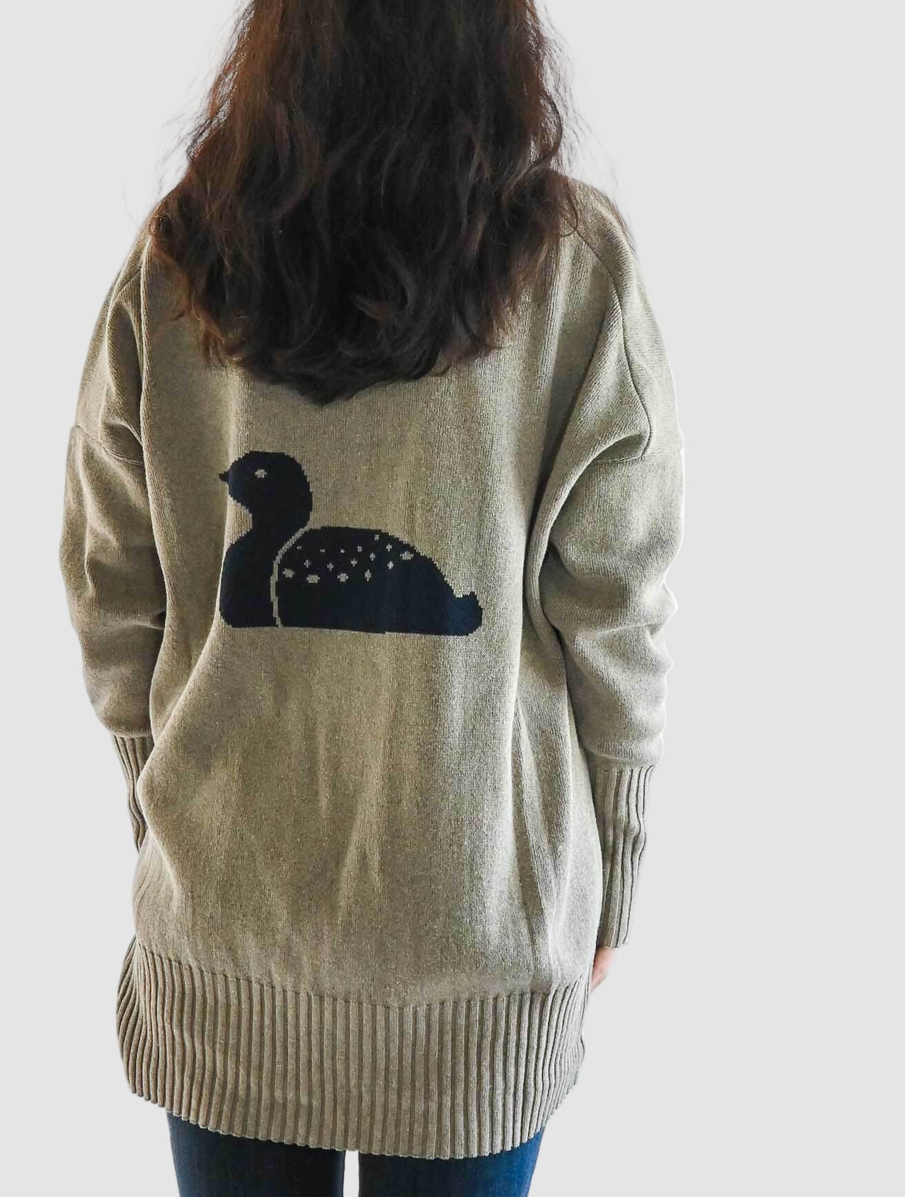 Ducky Open Cardigan