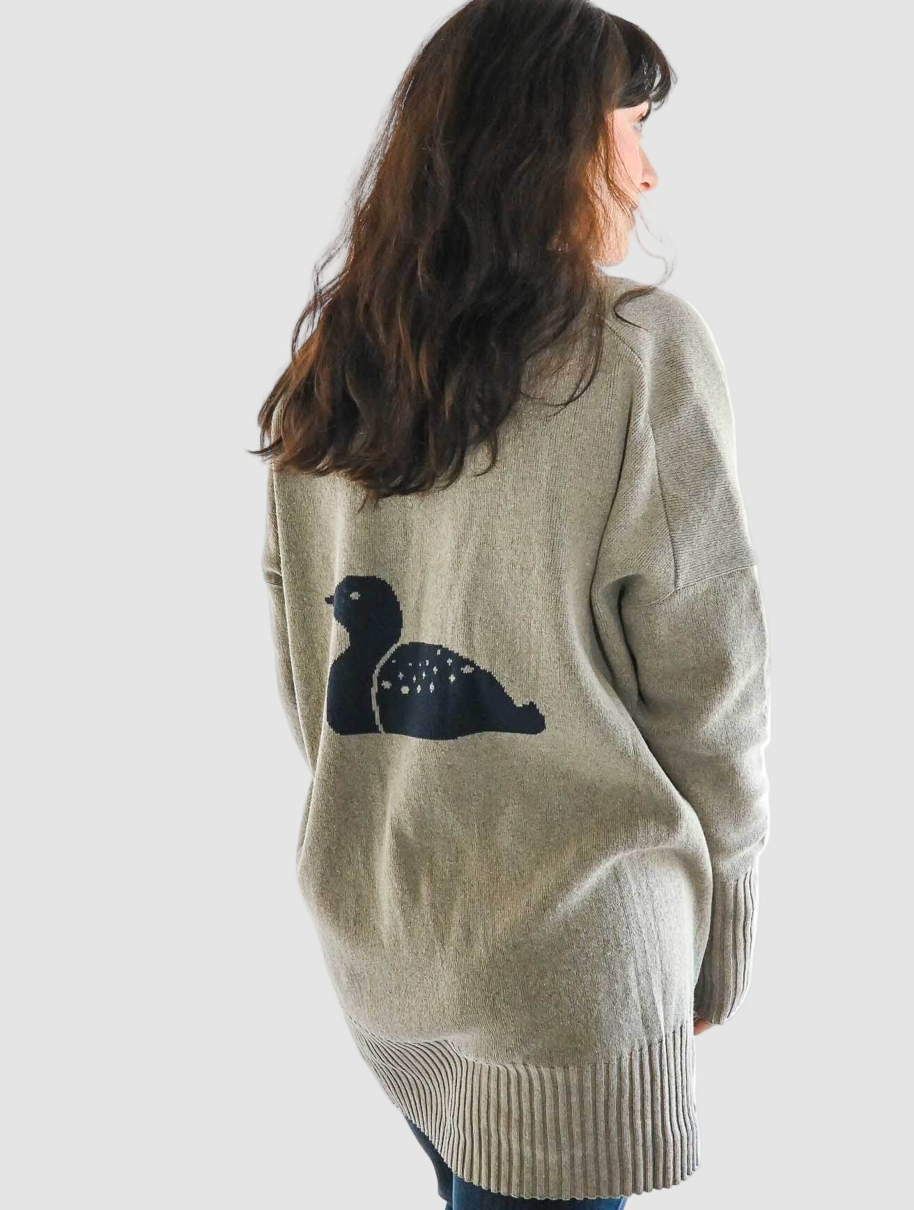 Ducky Open Cardigan