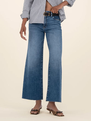 Kut From The Kloth Meg High Rise Fab Ab Wide Leg Jeans