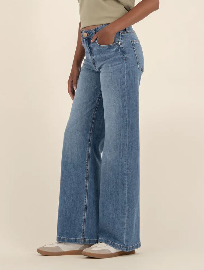 Kut from the Kloth Jean High Rise Wide Leg Pant