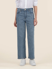 Kut From The Kloth Charlotte High Rise Wide Leg- Side Shadow