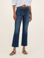 Kut From The Kloth Kelsey Front Pocket Raw Hem Jeans