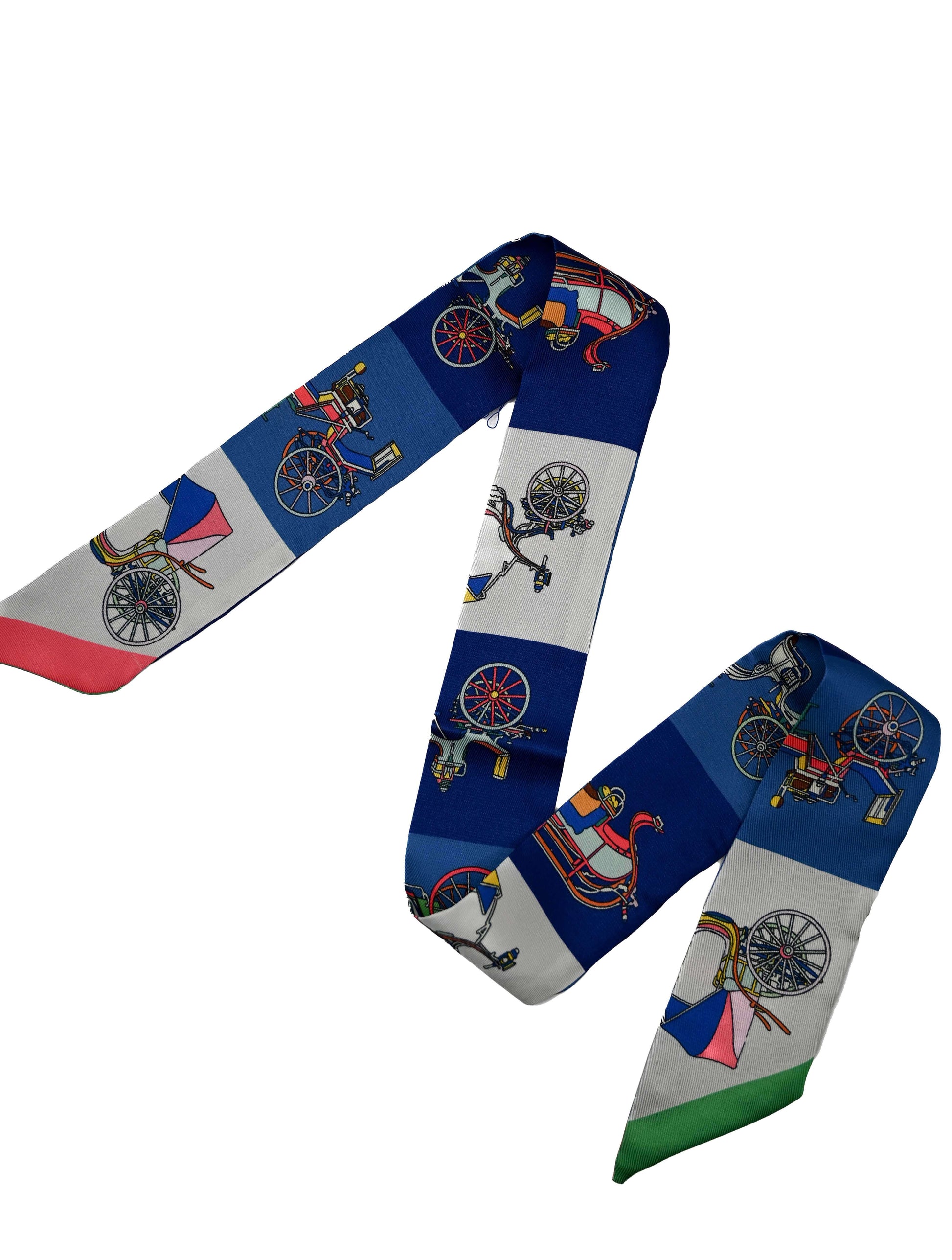 Patterned Lightweight Twilly Scarf