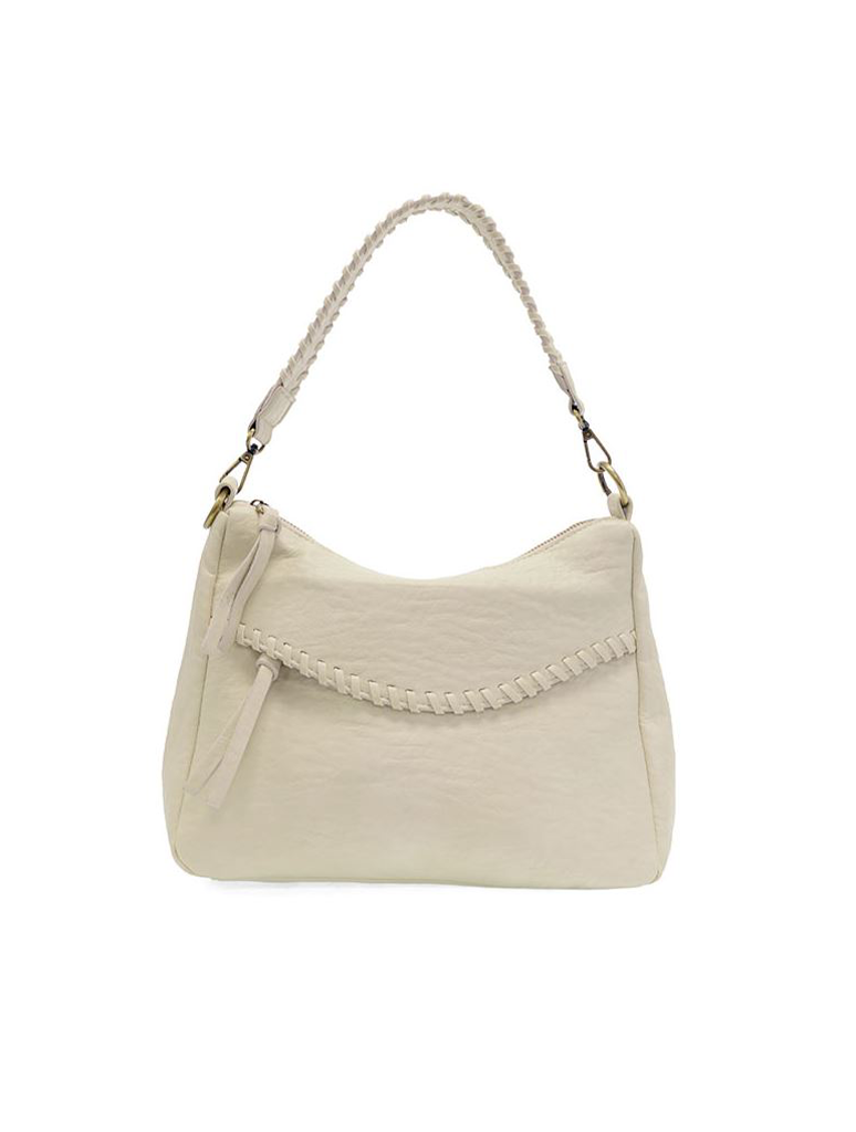 Cassidy Whipstitch Convertible Hobo Bag