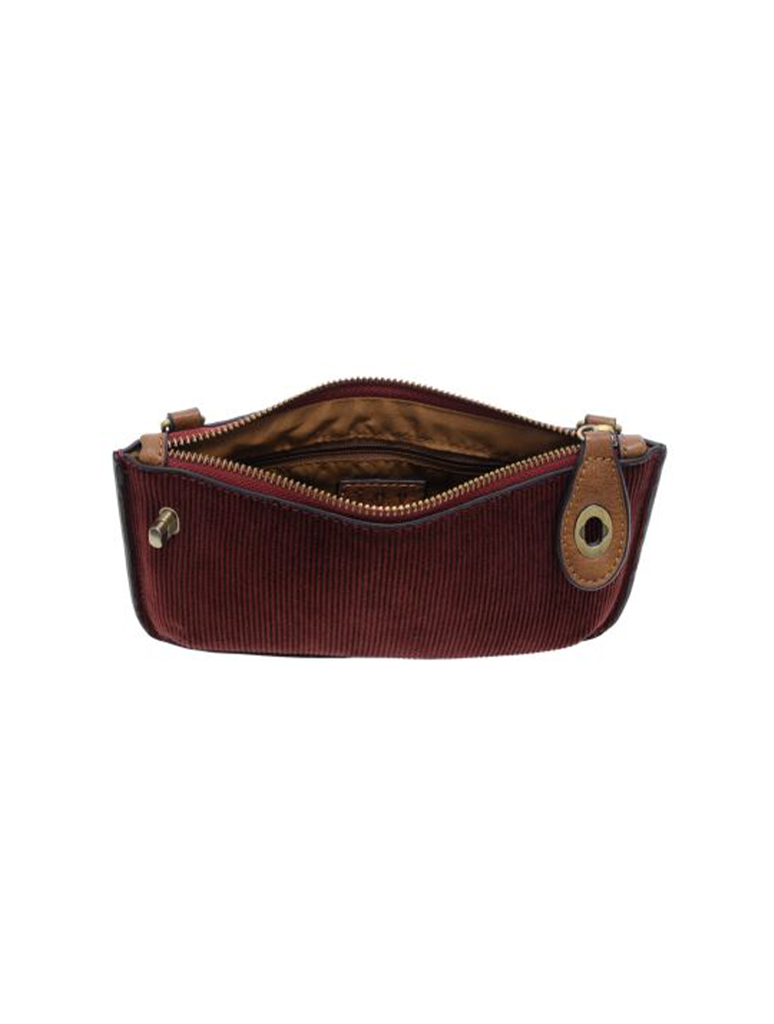Corduroy Mini Crossbody Wristlet