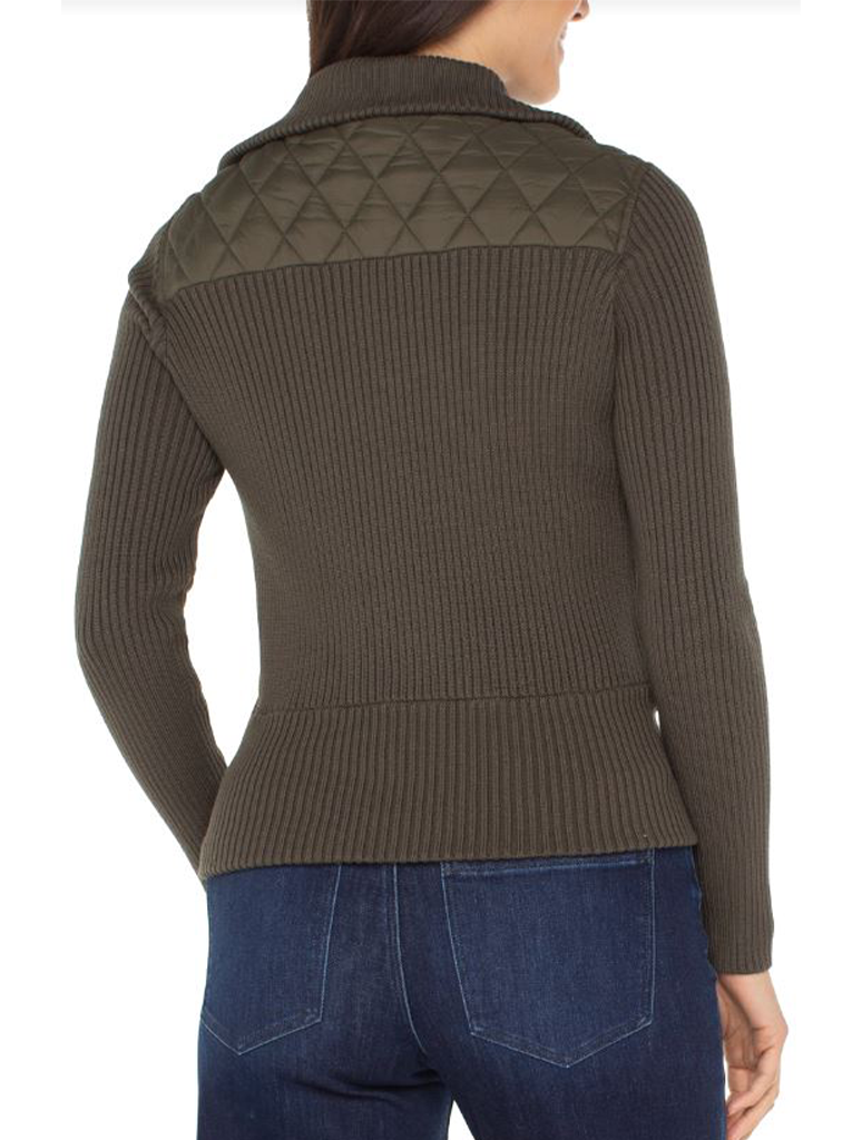 Liverpool Long Sleeve Zip Front Woven Jacket