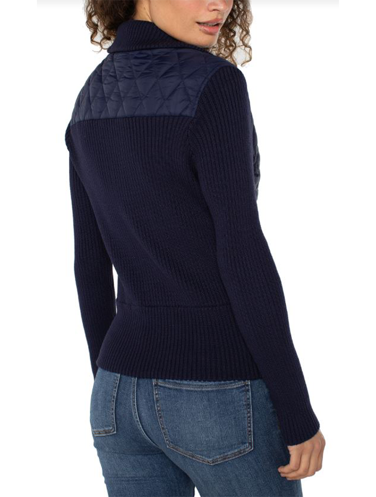 Liverpool Long Sleeve Zip Front Woven Jacket