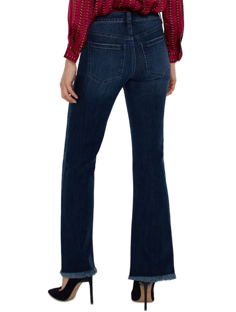 Liverpool Hannah Flare with Welt Pocket and Front Seam Detail