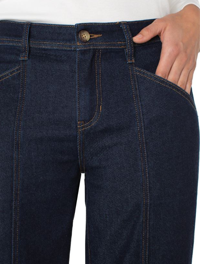 Liverpool Trouser Wide Leg with Seaming