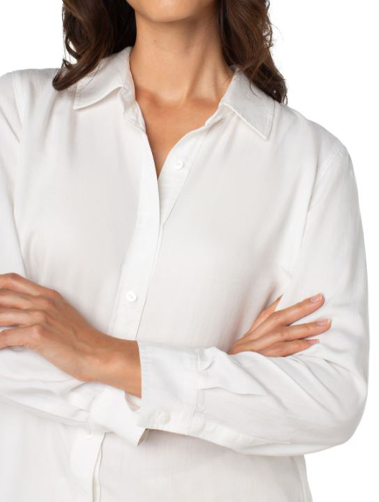 Liverpool Long Rolled Sleeve Shirt